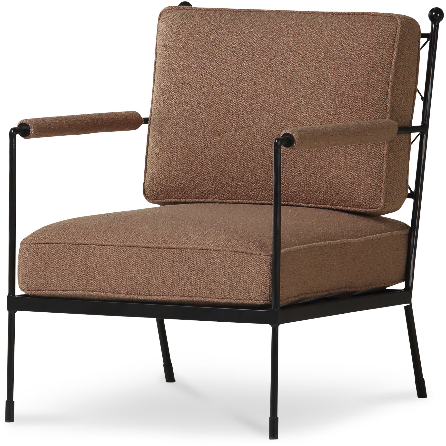 Vecchia Orange Accent Chair